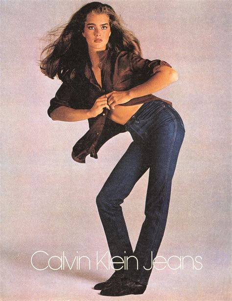 brooke shields calvin klein original ad|calvin klein brooke shields controversy.